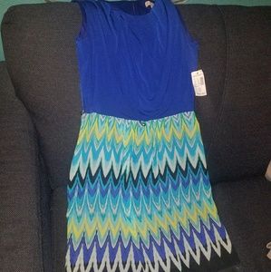 Eccentric Pattern Dress